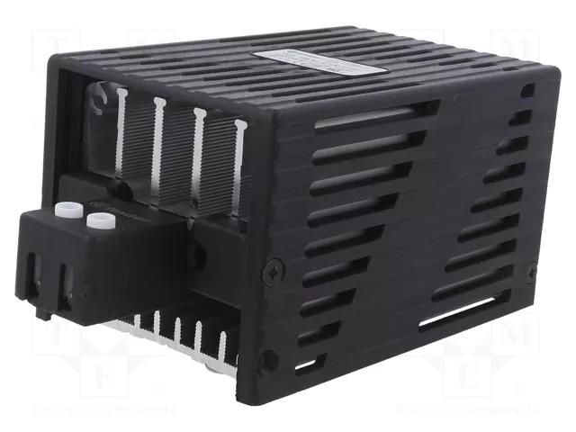 Heater; 7H; 100W; 110÷230VAC; IP20; vertical; 70x63x138mm; 80°C FINDER 7H.51.0.230.0100