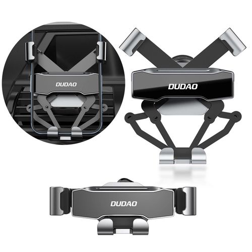 Dudao Gravity Car Smartphone Holder Black (F11Pro), Dudao 6973687242565 6973687242565