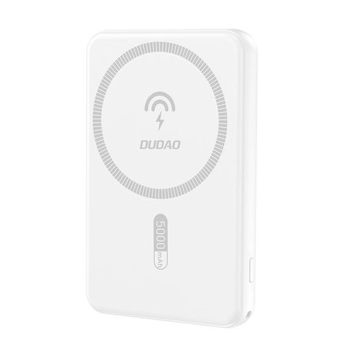 Dudao K14S USB-A / USB-C / MagSafe wireless powerbank 20W 5000mAh - white, Dudao 6973687242985 6973687242985