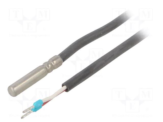 Sensor: temperature; NTC; 12kΩ; 6m; -40÷125°C; Leads: lead x2 ELKO EP SENSOR-TZ-6