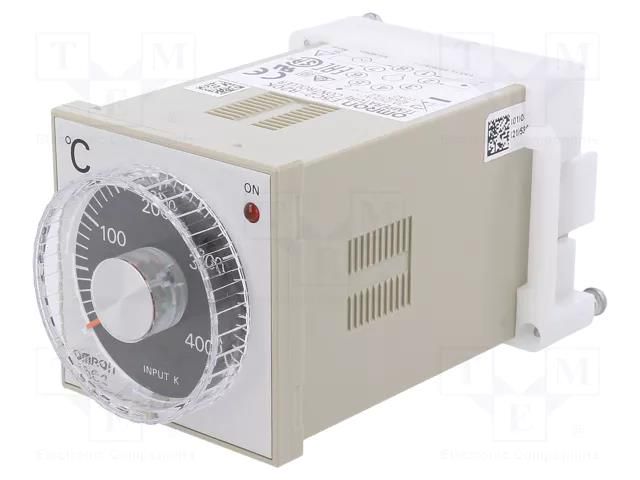 Module: regulator; thermocouple K; temperature; SPDT; socket; E5C2 OMRON E5C2-R20K0400-230