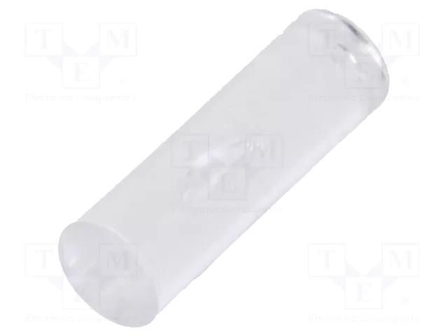 Fiber for LED; Ø5mm; L: 16.5mm; round; straight MASZCZYK FI-32/5/16.5