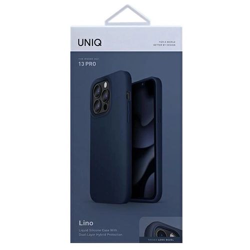 Uniq Lino case for iPhone 13 Pro / iPhone 13 - blue, UNIQ 8886463678114 8886463678114