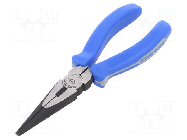 Pliers; straight,universal; two-component handle grips; 164mm KING TONY KT-6311-06