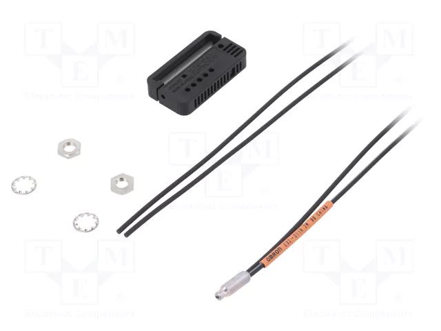 Sensor: fiber-optic; Range: 0÷1260mm; IP67; Len: 2m; Housing: M6 OMRON E32-D11R-2M