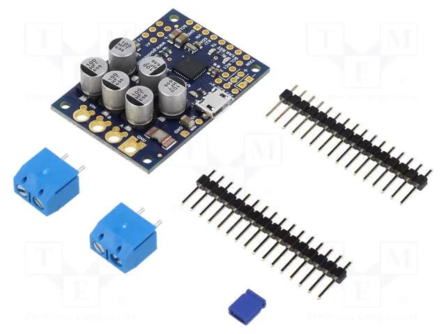 DC-motor driver; 22.5kHz; I2C,TTL,USB; 19A; Uin mot: 6.5÷40V; Ch: 1 POLOLU POLOLU-1367