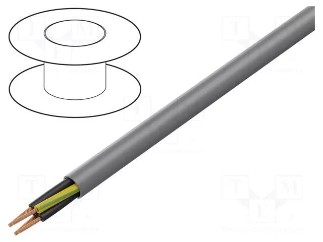 Wire; MEGAFLEX®500; 4G0.5mm2; unshielded; 300V,500V; Cu; stranded HELUKABEL MFLEX500-4G0.5