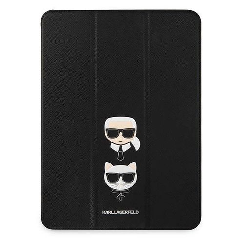 Karl Lagerfeld KLFC12OKCK iPad 12.9" Pro 2021 Book Cover czarny/black Saffiano Karl &Choupette, Karl Lagerfeld 3666339030483 3666339030483