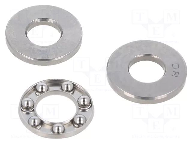 Bearing: ball; thrust single direction; Øint: 6mm; Øout: 14mm SKF SKFBA6