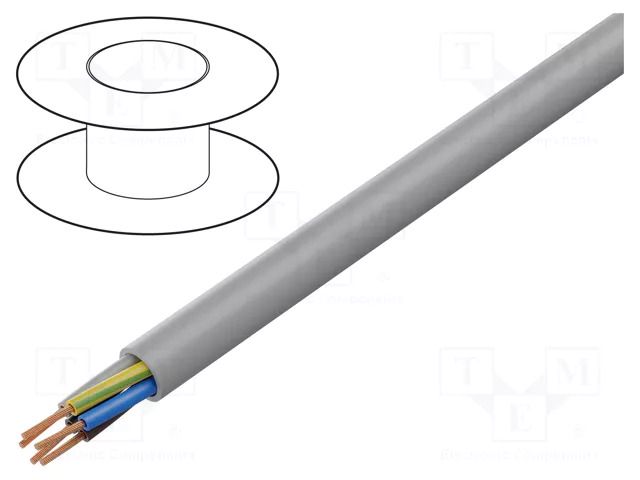 Wire; JB-750 HMH; 5G1.5mm2; unshielded; 450V,750V; Cu; stranded HELUKABEL JB750-HMH-5G1.5