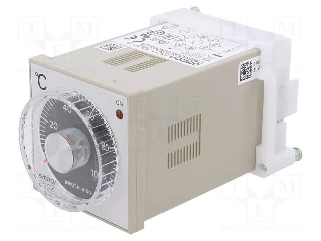 Module: regulator; Pt100; temperature; SPDT; socket; E5C2 OMRON E5C2-R20PD0100-230