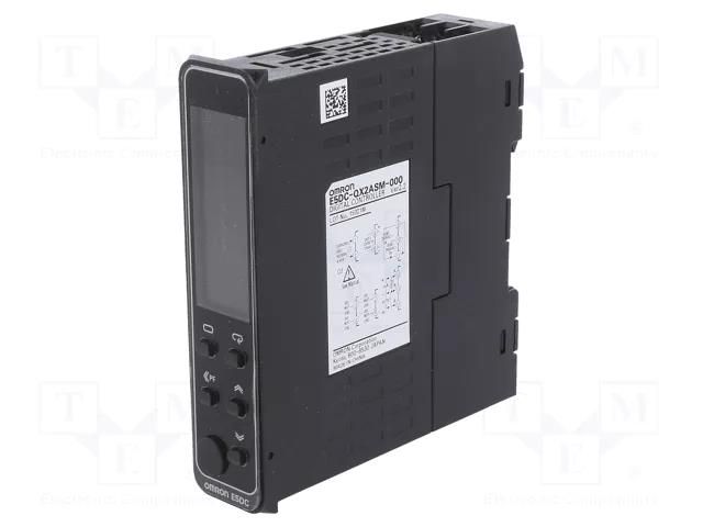 Module: regulator; temperature; SSR; OUT 2: SPST-NO; OUT 3: SPST-NO OMRON E5DC-QX2ASM-000