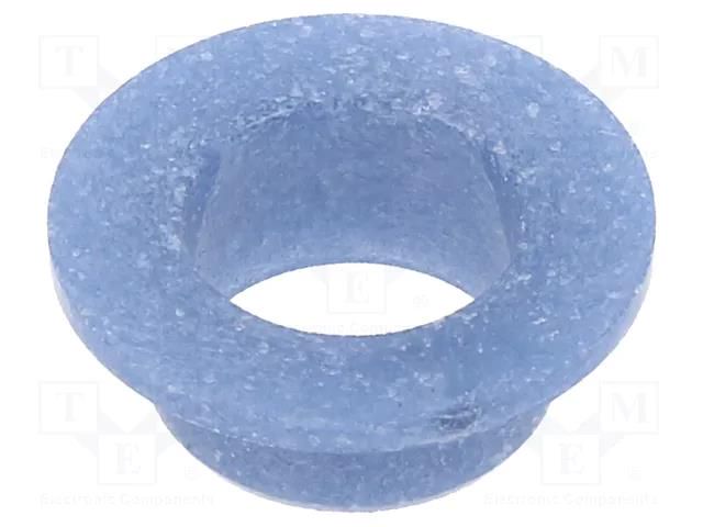 Bearing: sleeve bearing; with flange; Øout: 7mm; Øint: 5mm; L: 5mm IGUS A350FM-0507-05