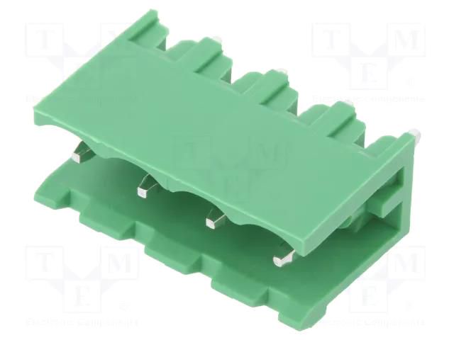Connector: pluggable terminal block; socket; male; 15A; 300V; THT ADAM TECH EBPA-04-D