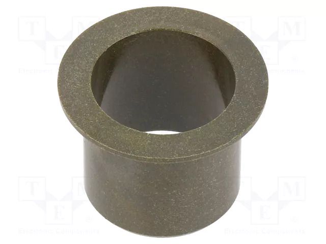 Bearing: sleeve bearing; with flange; Øout: 18mm; Øint: 16mm IGUS ZFM-1618/17