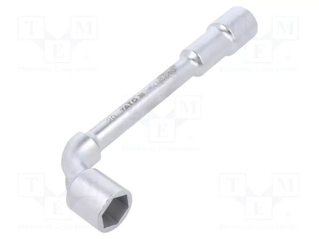 Wrench; L-type,socket spanner; HEX 20mm; Chrom-vanadium steel YATO YT-1640