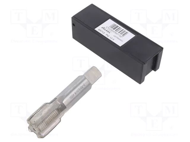 Tap; PG13,5; L: 80mm; Holder: machine; 12mm; to the through holes VÖLKEL VOLKEL-65713