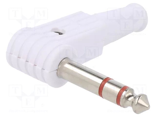 Connector: Jack 6,3mm; plug; male; stereo; ways: 3; angled 90° CLIFF FM1106W