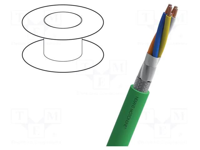 Wire; MOTIONLINE® ADVANCED; 1x4x22AWG; PROFINET; stranded; Cu NEXANS 13-DRX22Q01P-V1