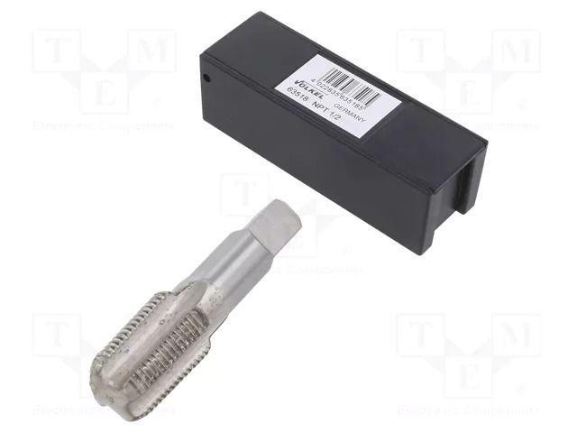 Tap; NPT 1/2"; L: 80mm; Holder: machine; 12mm; Thread: inch,NPT VÖLKEL VOLKEL-63518