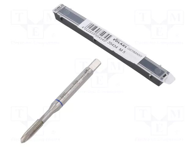 Tap; M5; 0.8; L: 70mm; Holder: machine; 4.9mm; ISO2/6H VÖLKEL VOLKEL-35434