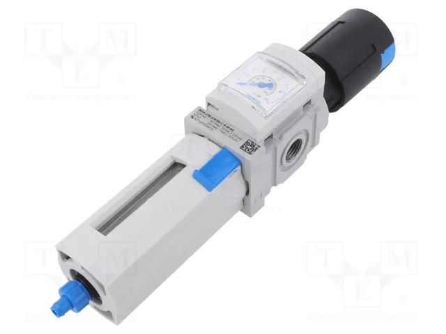 Pressure regulator; 1500l/min; Working press: 0.8÷14bar; 5um FESTO MS4-LFR-1/4D6CRMAS