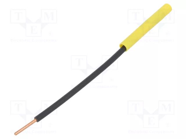 Adapter; yellow; 32A; Overall len: 130mm; Socket size: 4mm; 1kV STÄUBLI A-SLK4-R-24
