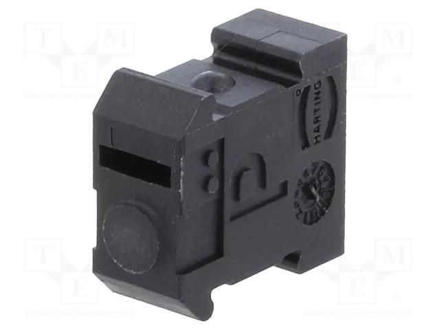 Connector: PCB to PCB; female; har-modular®; straight; THT; 5.08mm HARTING 02529000004