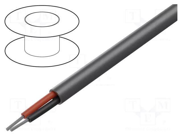 Wire; Alpha Essential C&C; 2x16AWG; unshielded; 300V; 305m; Cu ALPHA WIRE 1899C-SL001
