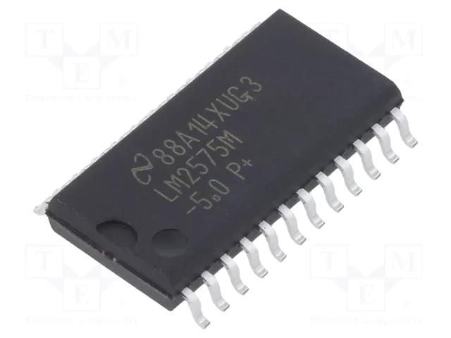 PMIC; DC/DC converter; Uin: 4÷40VDC; Uout: 5VDC; 1A; SO24; SMD; Ch: 1 TEXAS INSTRUMENTS LM2575M-5.0/NOPB