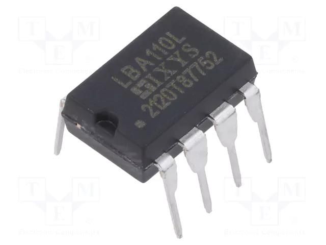 Relay: solid state; SPST-NO + SPST-NC; Icntrl max: 50mA; 120mA IXYS LBA110L