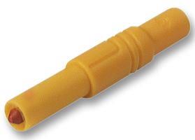 SAFETY PLUG, 4MM, YELLOW, MLN 934097103