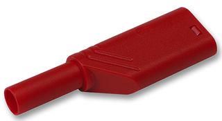 SAFETY, PLUG, 4MM, RED, MLN 934099101