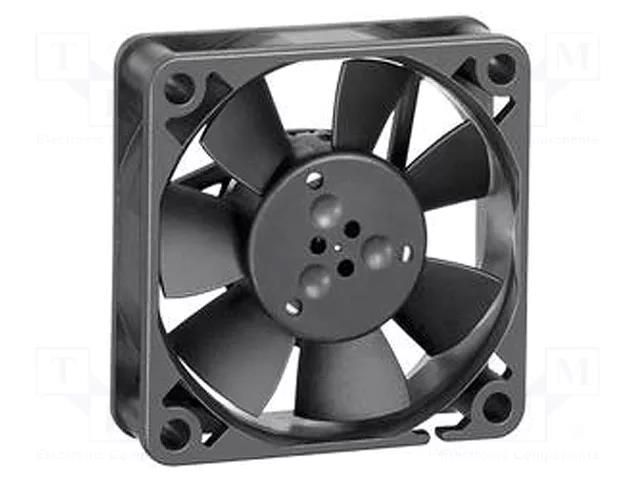 Fan: DC; axial; 24VDC; 50x50x15mm; 20m3/h; 30dBA; ball EBM-PAPST 514F