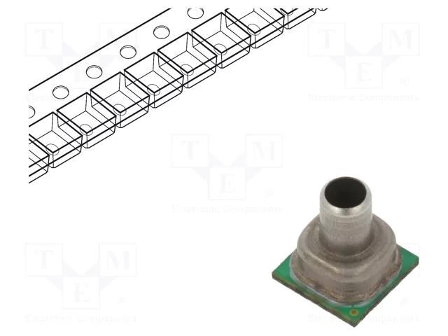 Sensor: pressure; 0÷300mmHg; gage; OUT: SPI; SMT; -40÷85°C HONEYWELL MPRLS0300YG0000SB