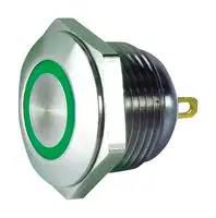 VR SW, ILLUM, SPST-NO, GRN, 0.1A, 48VDC MC010876
