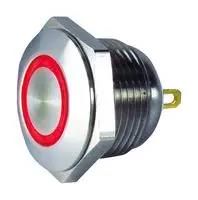 VR SW, ILLUM, SPST-NO, RED, 0.1A, 48VDC MC010874