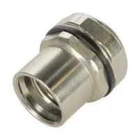 SENSOR CONN, M12, RCPT, CABLE 21033012011