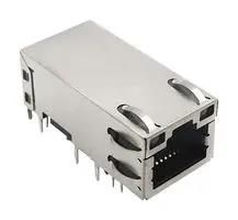 MOD CONN, R/A RJ45 JACK, 8P8C, 1PORT, TH G27-122T-162.