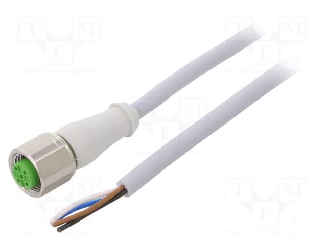 Cable: for sensors/automation; M12; PIN: 4; straight; 20m; plug MURRELEKTRONIK 7014-12221-2142000