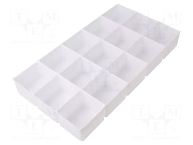 Insert; Kit: insert with 15 compartments LICEFA EV9-19