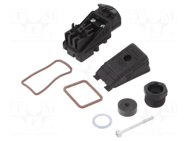 Connector: rectangular; GO; plug; female; PIN: 7; 10A; 250V; IP65 HIRSCHMANN GO610WF