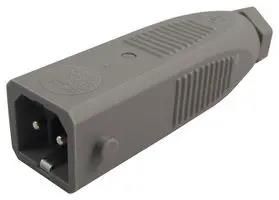 RECTANGULAR CONN, PLUG, 2+PE WAY, CABLE STAS 200