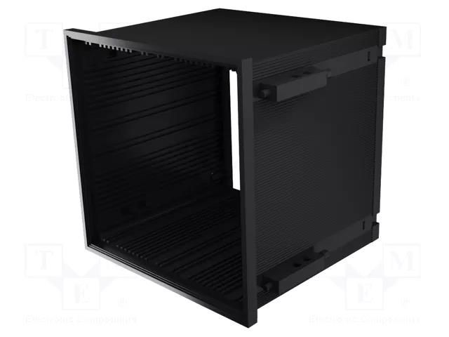 Enclosure: panel; X: 144mm; Y: 144mm; Z: 114mm; black ITALTRONIC IT-01.509L114