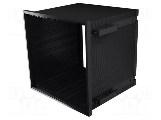 Enclosure: panel; X: 144mm; Y: 144mm; Z: 114mm; black ITALTRONIC IT-01.509L114