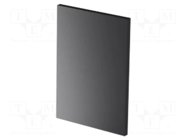 Front panel; for enclosures; Panel colour: black; UL94V-0 ITALTRONIC IT-06.2720000