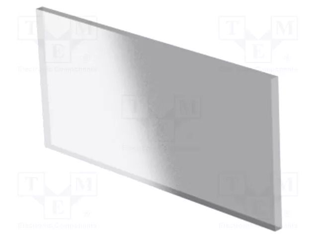 Front panel; for enclosures; Panel colour: transparent ITALTRONIC IT-06.3500000