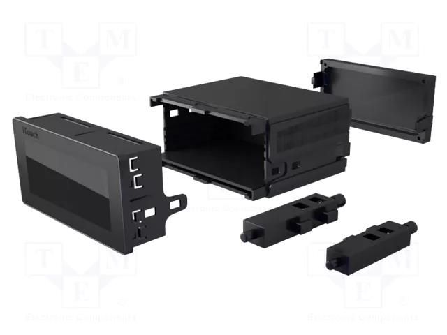 Enclosure: panel; X: 96mm; Y: 48mm; Z: 57mm; ABS,polycarbonate,PPO ITALTRONIC IT-16.109L057