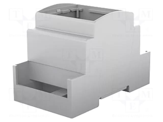 Enclosure: for DIN rail mounting; Y: 90.5mm; X: 53.5mm; Z: 62mm ITALTRONIC IT-25.0304000.BL