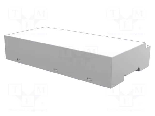 Enclosure: for DIN rail mounting; Y: 90mm; X: 158mm; Z: 32mm; grey ITALTRONIC IT-35.0912000.BL